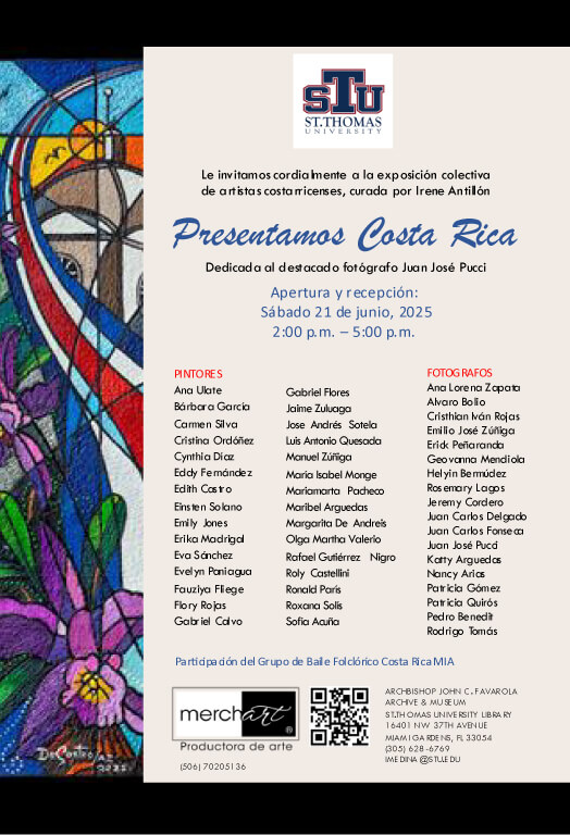 Presentamos Costa Rica – Exposición Colectiva – Miami