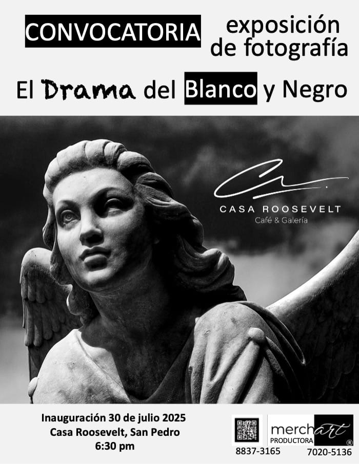 Convocatoria: El drama del blanco y negro- Exposición Colectiva de Fotografía