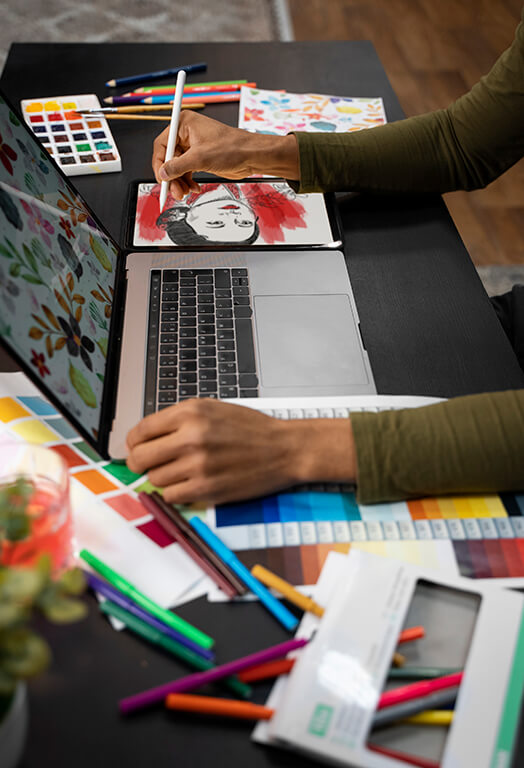 Diseño gráfico para artistas Merchart