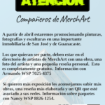 Atención compañeros de MerchArt