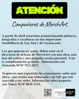 Atención compañeros de MerchArt