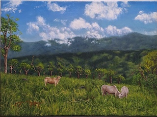 Entre cerros y potreros.