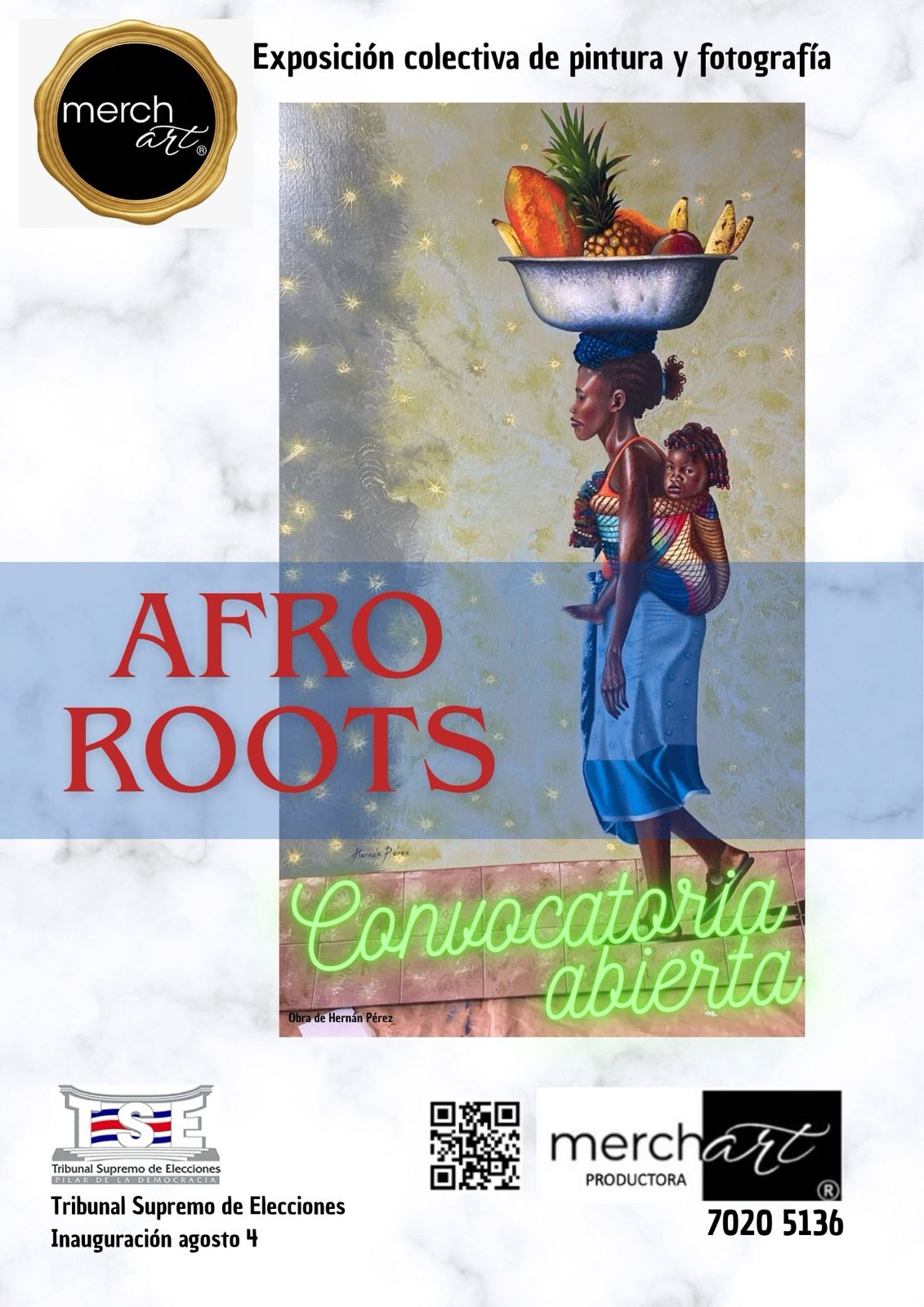 Convocatoria Exposición colectiva de pintura “Afro roots”